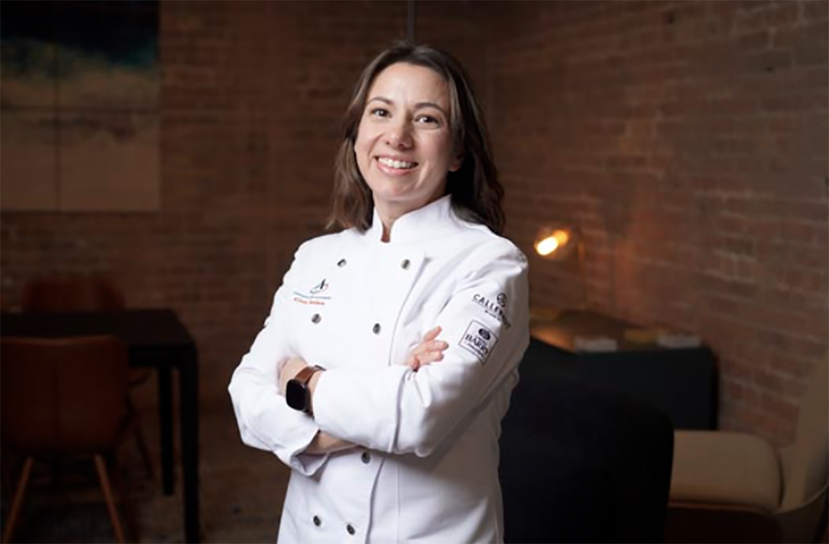 Pastry chef instructor alissa wallers.
