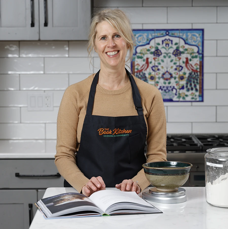 Nicole Bujewski, founder of the Book Kitchen.