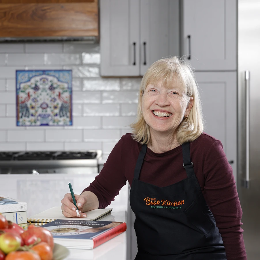 Susan Parenti, Chef Instructor at the Book Kitchen.