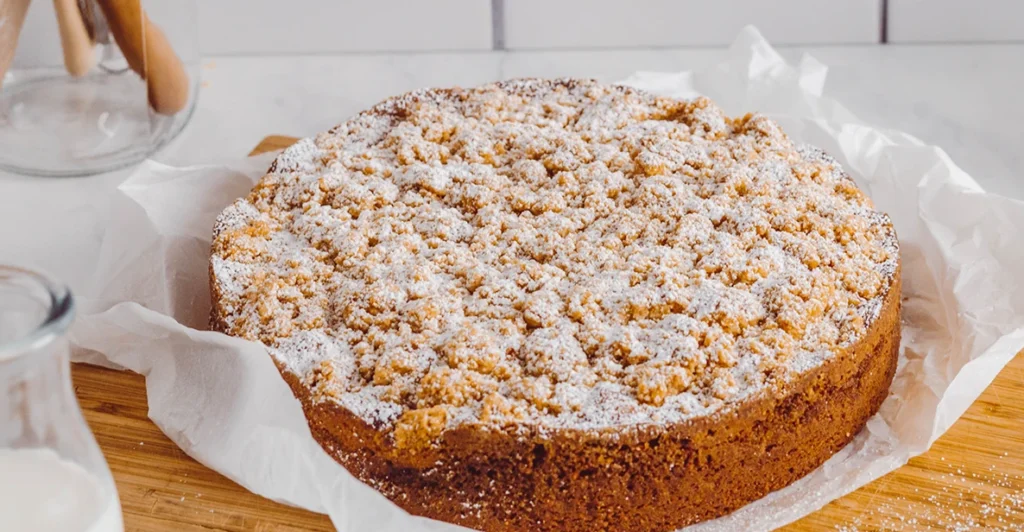 apple crumble cake