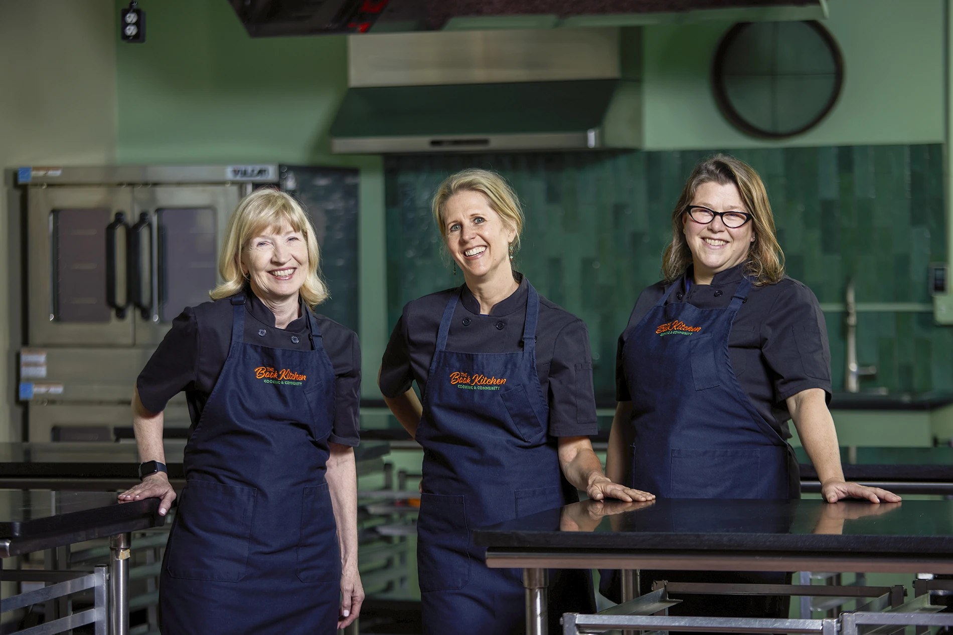 the full team at the book kitchen